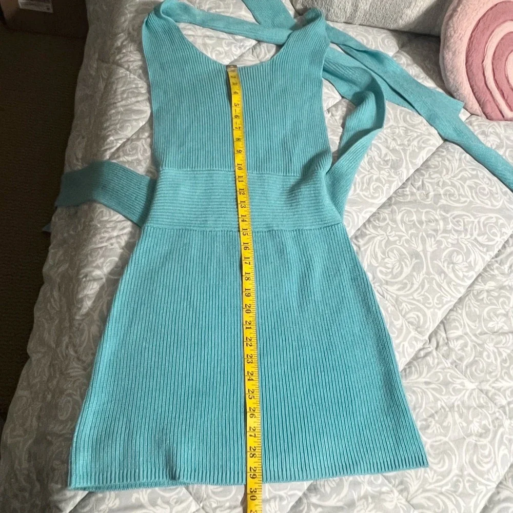 Free People Beach Orchid Convertible Low-Back Sweater Mini Dress Size Small NWT